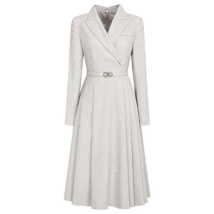 [국내백화점 출고]   JJ지고트 피크드 라펠 플레어 원피스 GR2A0OP801 [인기상품]  선물추천