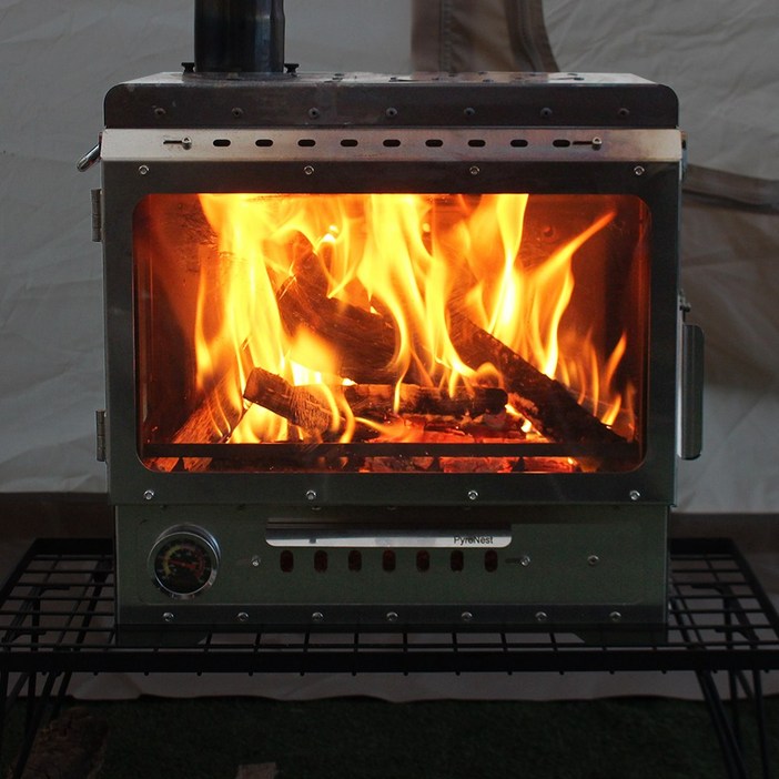 다잡 캠핑 화목난로 파이어큐브 펠렛난로 펠릿 캠핑용 불멍, 파이어큐브