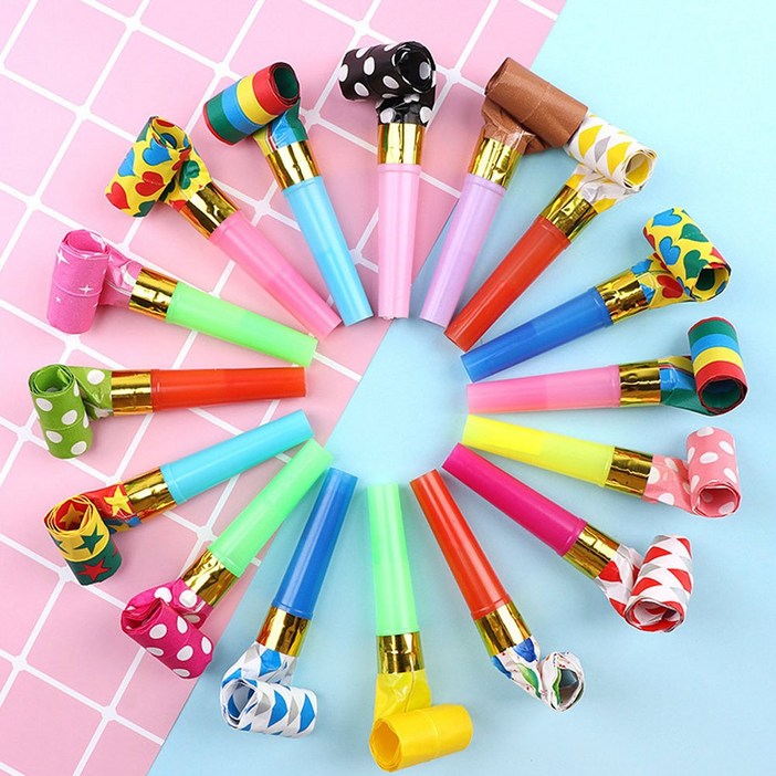 코끼리 피리 나팔 생일 파티 블로우아웃