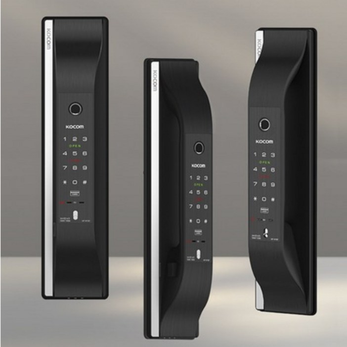코콤 지문인식 HP910F HP910F 오토락 도어락 푸쉬풀도어락 교체설치 키, 고객직접설치, HP910F 고객직접설치