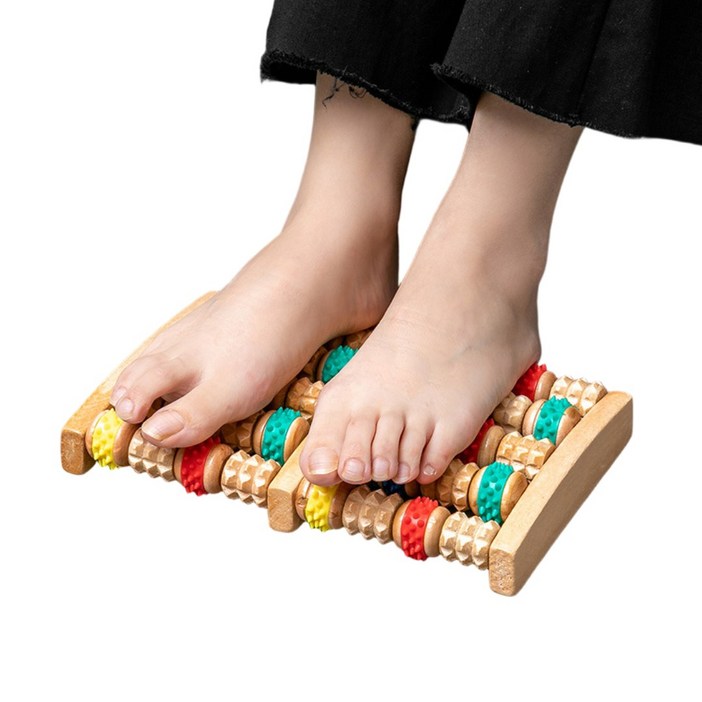 온빛 발지압판 셀프 발마사지기 발바닥마사지기, 고급형, 1개