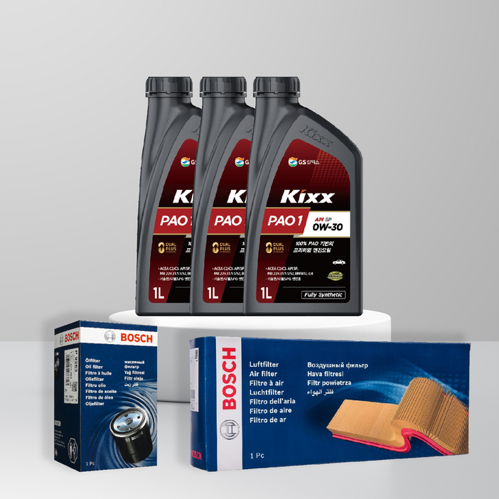 더 뉴 그랜드 스타렉스 (TQ) 2.4 LPG 엔진오일세트 킥스 파오1 0W30 (PAO1)