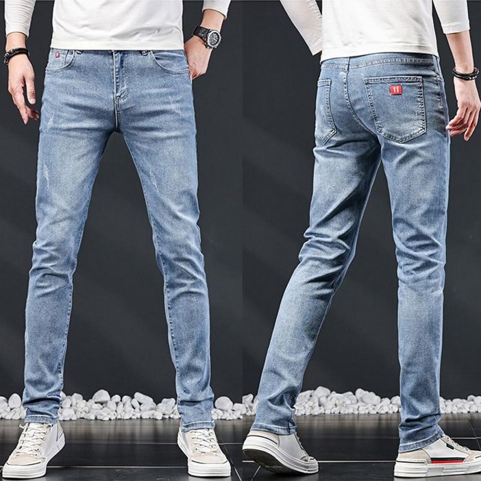남자 청바지 스판 슬림스키니핏 남자바지