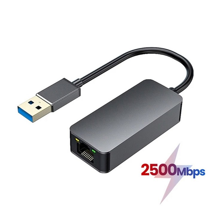 USB 2 5G Nku 어댑터 Cat7/8 카드 PC LAN Rtl8156B 2500Mbps 3 0 노트북 이더넷 네트워크 프로용 커넥터 C타입 RJ45 NAS