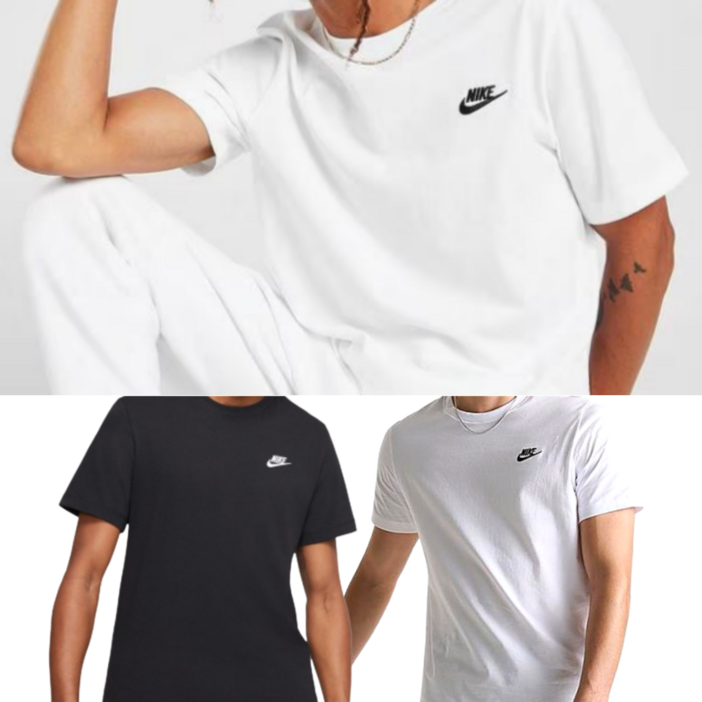 당일발송 나이키 NIKE 남성 여성 NSW 클럽 반팔 티셔츠 남녀공용 커플 반팔티