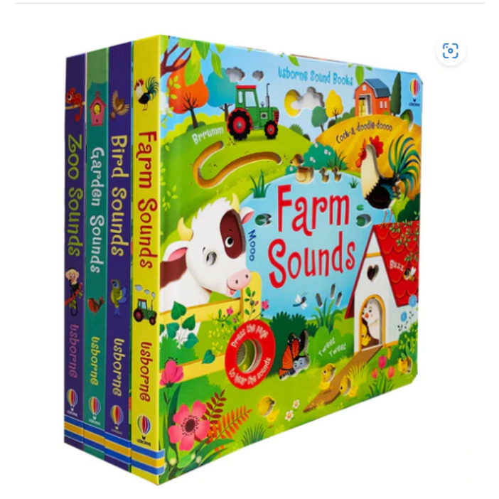 어스본 영어원서 Usborne Sound 4 Books 사운드북 4권세트 어스본 영어원서 Usborne Sound 4 Books 사운드북 4권세트