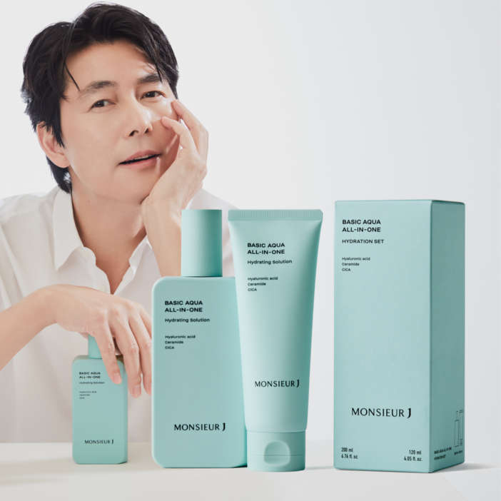뮤슈제이 베이직 아쿠아 수분 진정 올인원 200ml+120ml