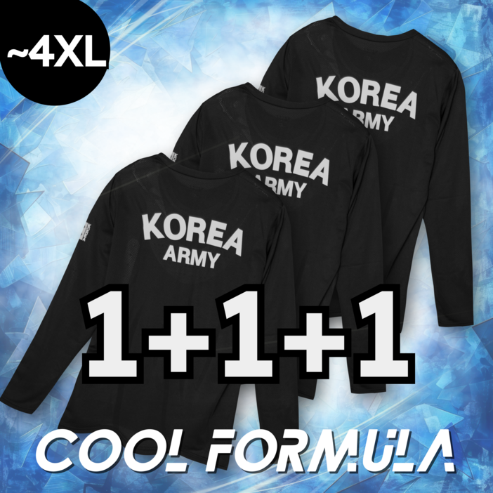MACCI 마찌 ROKA 코리아 아미 티셔츠 기능성 로카 긴팔티 정품