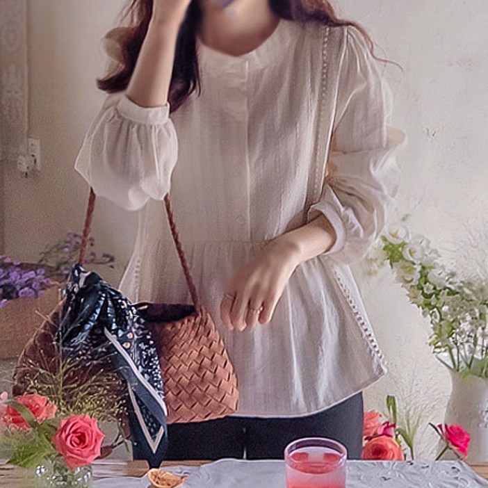리린 로이먼드 원레스 단아한 블라우스 2896377