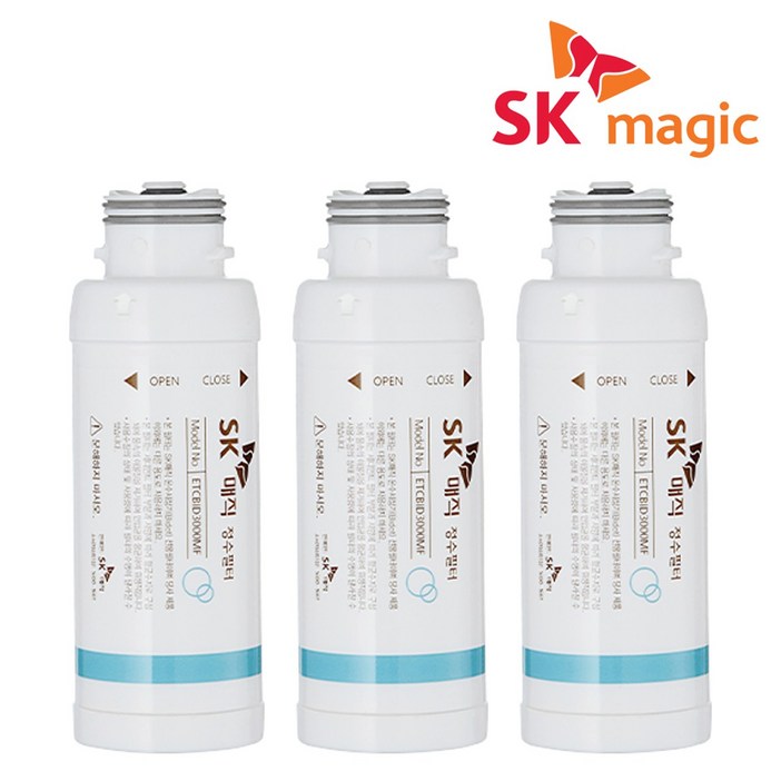 SK매직 ETCBID3000MF 정수 원터치 비데 필터 정품, 단일상품, 3개