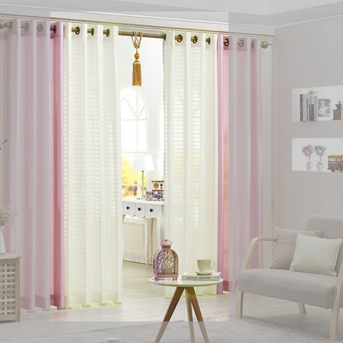 로즈퀸 한정수량 4종 거실형 사계절커튼 아일렛 2p세트