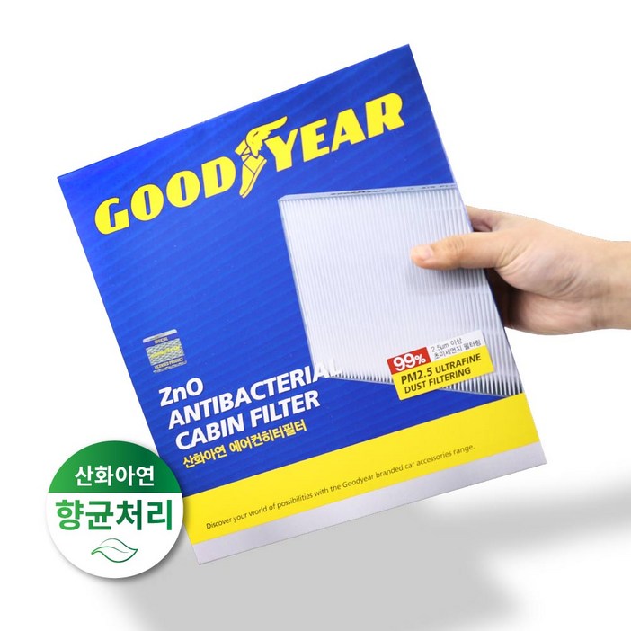딜온 프리미엄 산화아연 향균 에어컨 필터 YF소나타(09년~14년식)전용 1호, 1개