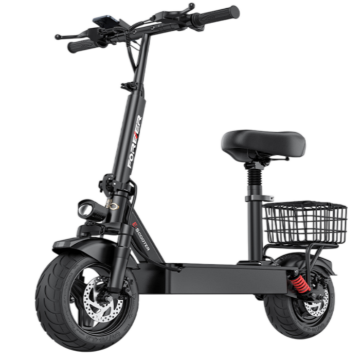 산타고 접이식 전동킥보드 10인치 성인용 전기 킥보드 출퇴근 배달 대리기사