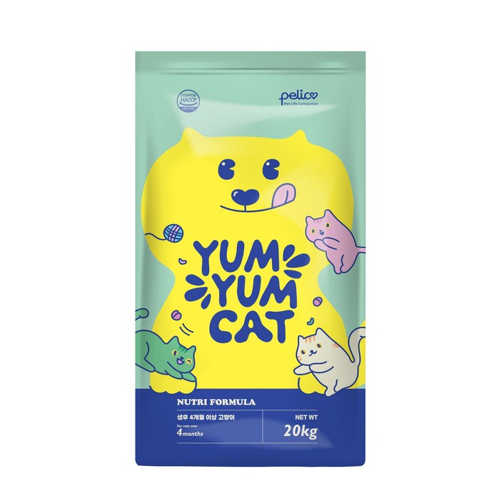 펠리코 냠냠캣 20kg 고양이사료 길고양이 길냥이 대용량