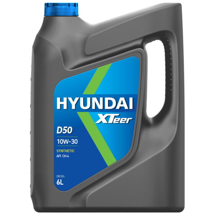 현대엑스티어 정품 D50 합성엔진오일 10W30 6리터 디젤 전용