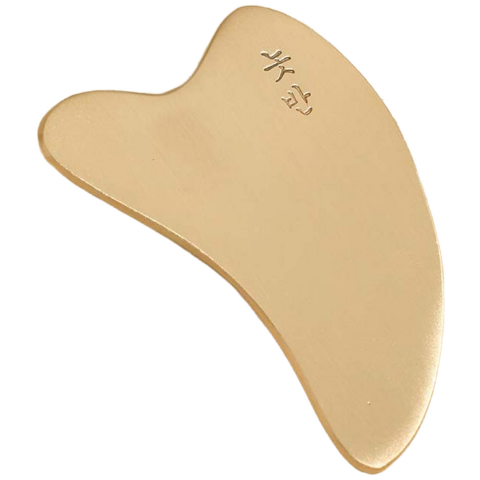 놋반 방짜유기 하트 괄사 마사지기 유기괄사 1개