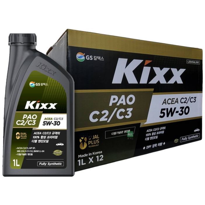 킥스파오 KIXX PAO C2C3 5W30 디젤 엔진오일