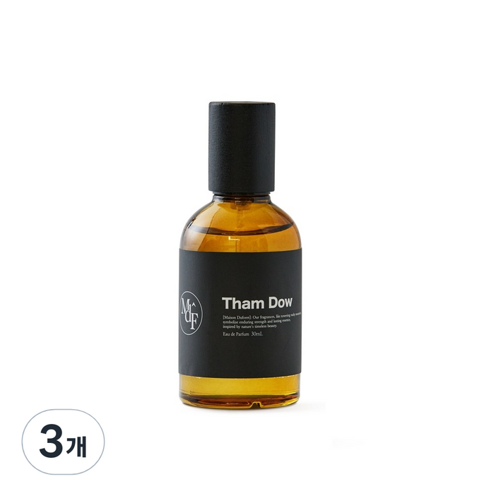 탐다우 오드퍼퓸 남녀공용 카피향수 Maison Du Foret, 3개, 30ml