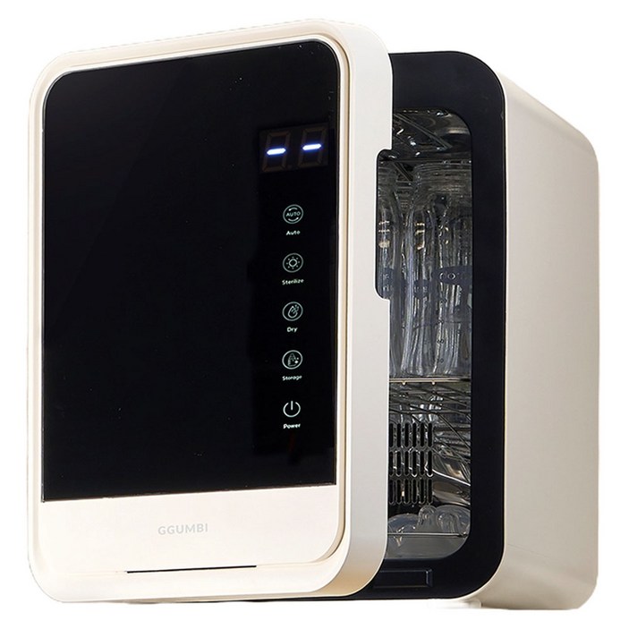 꿈비 UV LED 젖병 살균기 GI24002, 크림, GI24002