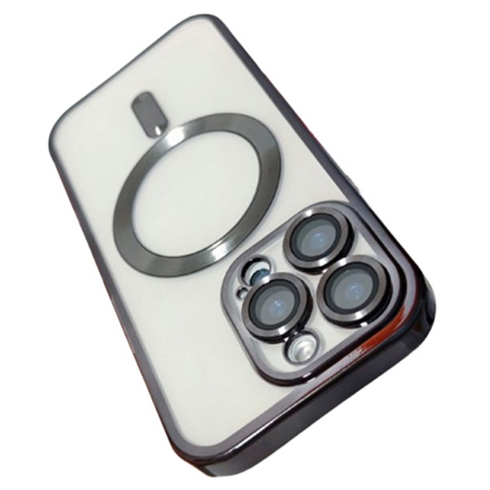 케이스틱 메탈 컬러 맥세이프 휴대폰 케이스