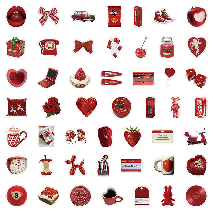 미소로운 캐리어 꾸미기 스티커 49종 세트