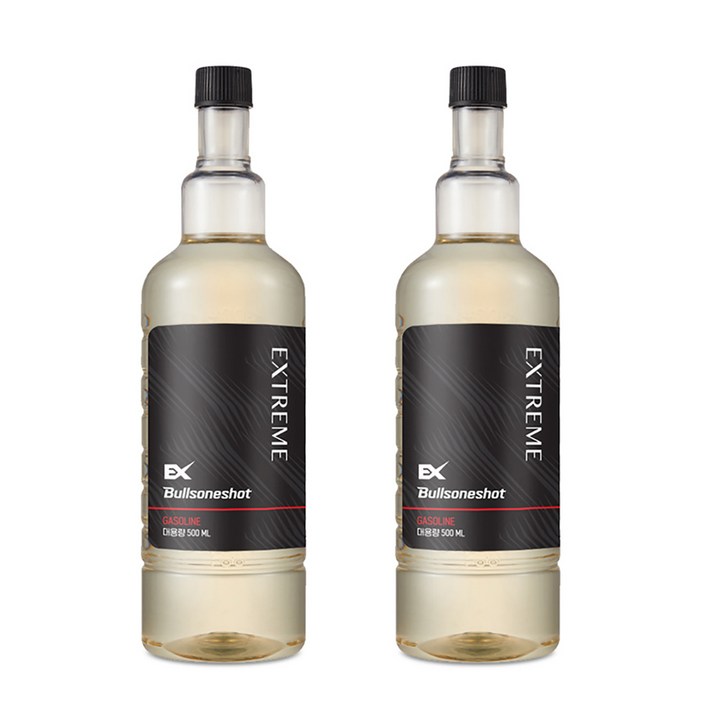 불스원 불스원샷 익스트림 연료첨가제 가솔린 휘발유 500ml, 2개, 가솔린휘발유