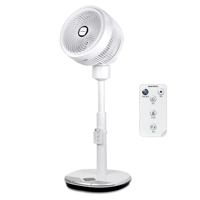 대우어플라이언스 발터치 헤드 90도 써큘레이터 + 리모컨 세트 DEF-KC1030R, DEF-KC1030R