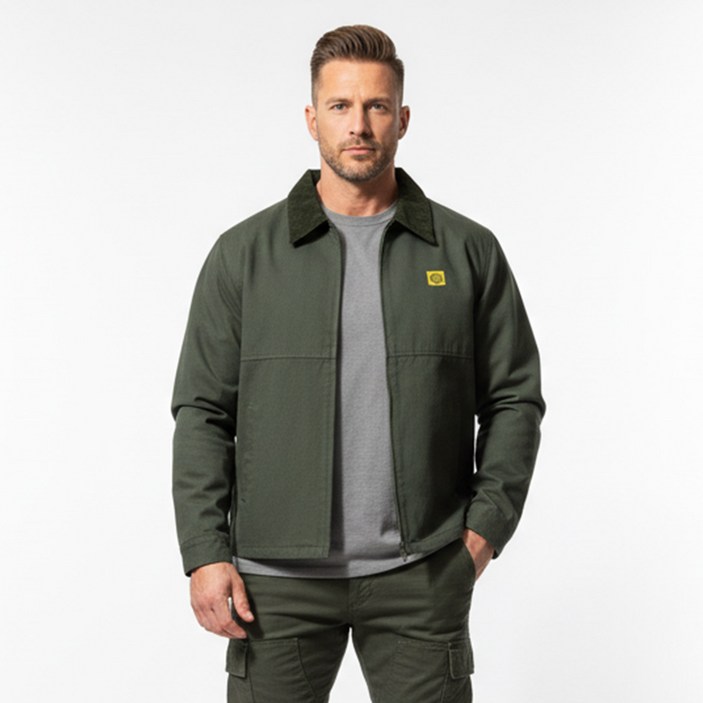 유틸웍스 남녀공용 데님 카라 자켓 UUCCJKE37021