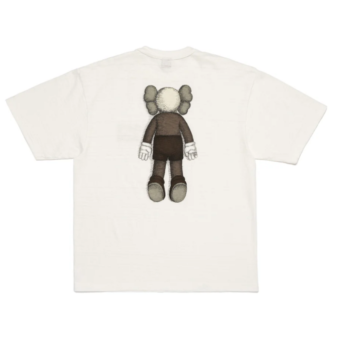 휴먼메이드 KAWS 콜라보 티셔츠 화이트 XX27TE016