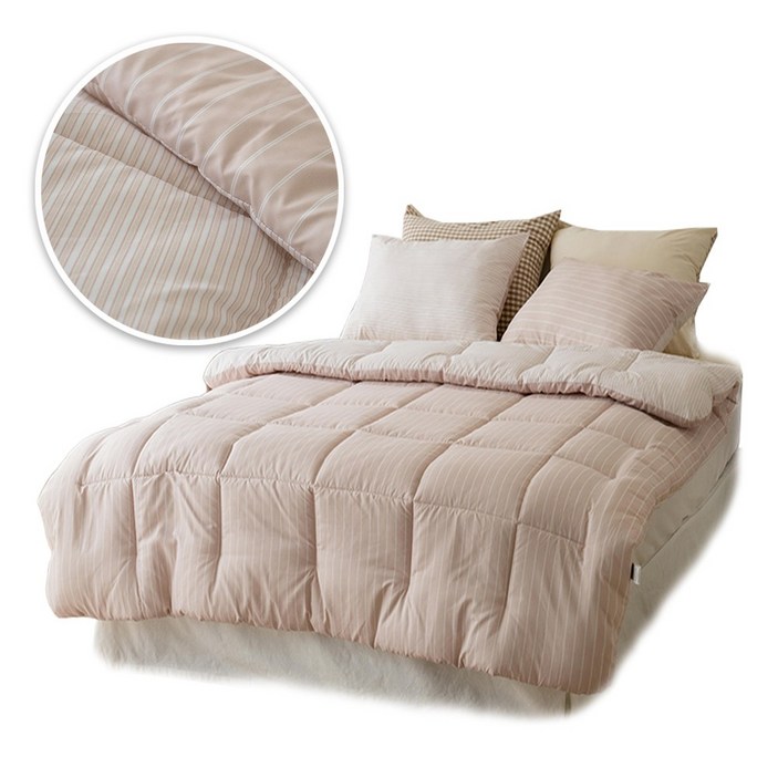 윈드리 국산 알러지케어 사계절 차렵 먼지없는 항균 이불 세트 보관가방 증정