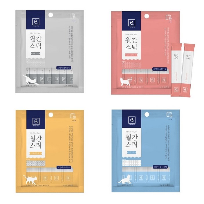 월간스틱 하루 1포 짜먹는 츄르 고양이간식 대용량 60개소세지 5p 월간스틱 하루 1포 짜먹는 츄르 고양이간식 대용량 60개소세지 5p