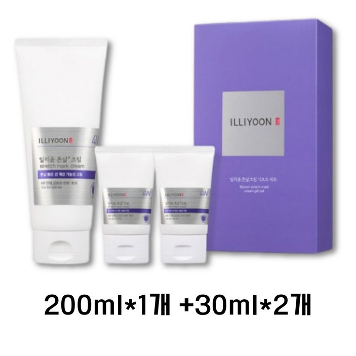 일리윤 튼살크림 200ml + 30ml x 2p 선물세트