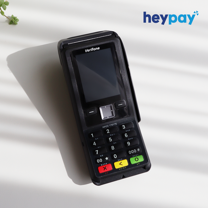 헤이페이 올인원 유선카드단말기 V200C NFC 애플페이 3년무상AS