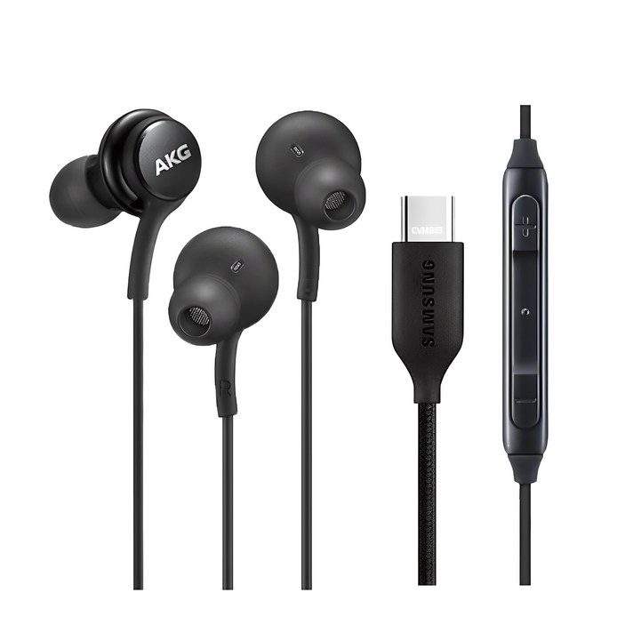 삼성전용 C타입 AKG 이어폰 S20 노트10 번들 사은품 아크로 사각파우치 증정, 단일상품