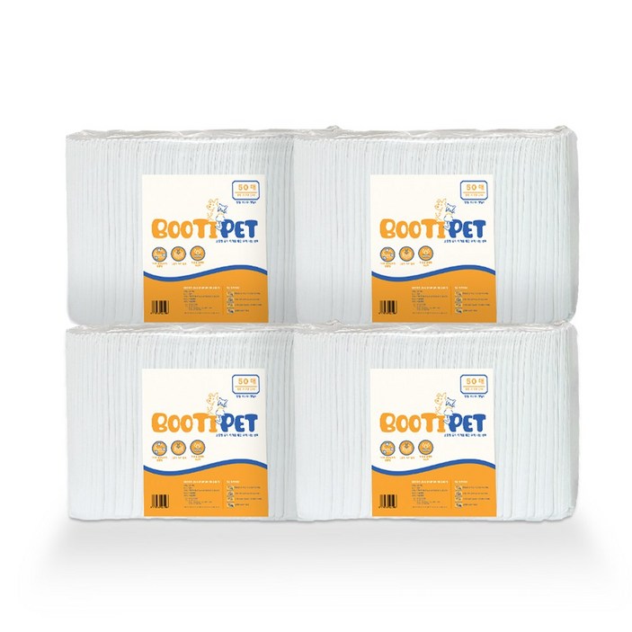 부티펫 가성비 대형 배변패드 큰패드 52g,200매,SAP 3g, 4개, 50매 부티펫 가성비 대형 배변패드 큰패드 52g,200매,SAP 3g, 4개, 50매