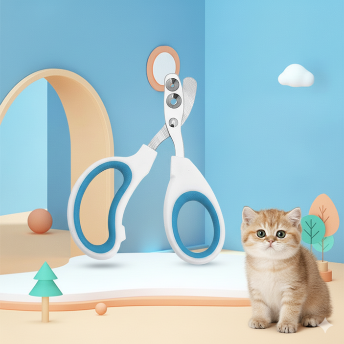 미즈코스 안전한 고양이 발톱 깎이 반려동물 미용 위생 네일 관리