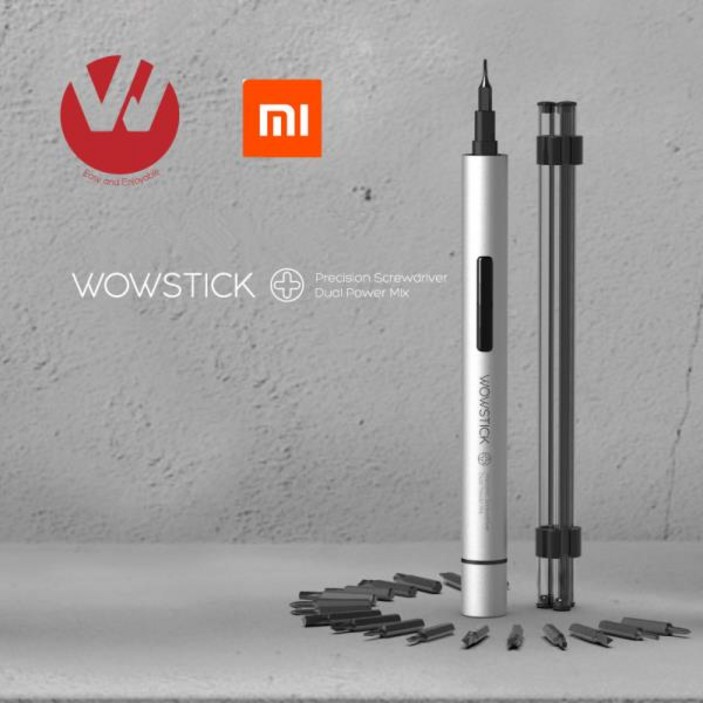 Original Xiaomi Mijia Wowstick 1P + In 전기 스크류 드라이버 무선 작업 홈 스마트 키트 제품