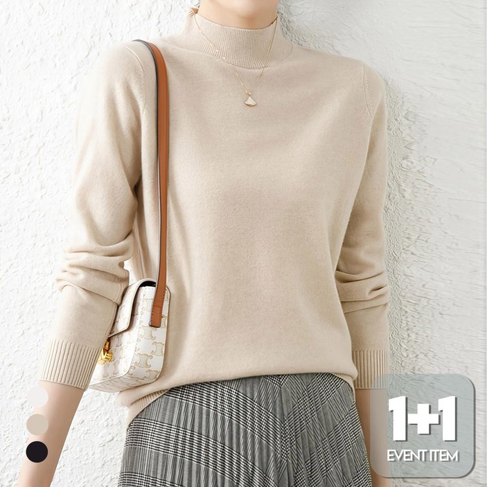 11 KARRA 하프넥데일리니트KB4FKN061CSET