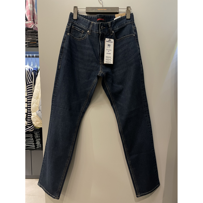 잠뱅이 뉴코아인천점 2023년 신상 남자 기본워싱 테이퍼드핏 DB 컬러 JN1DTA935