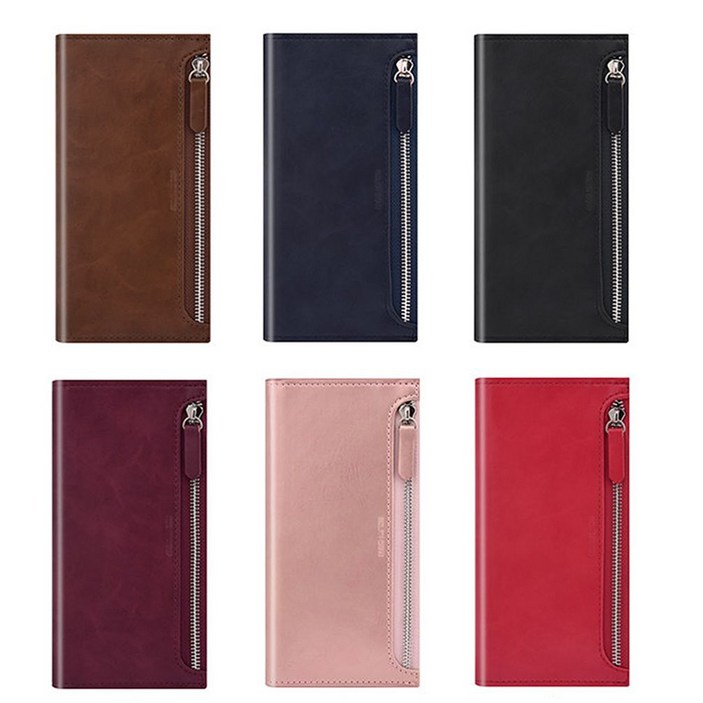 갤럭시노트10 지갑형 케이스 동전지퍼 카드 다이어리 N971N(호환 상품)