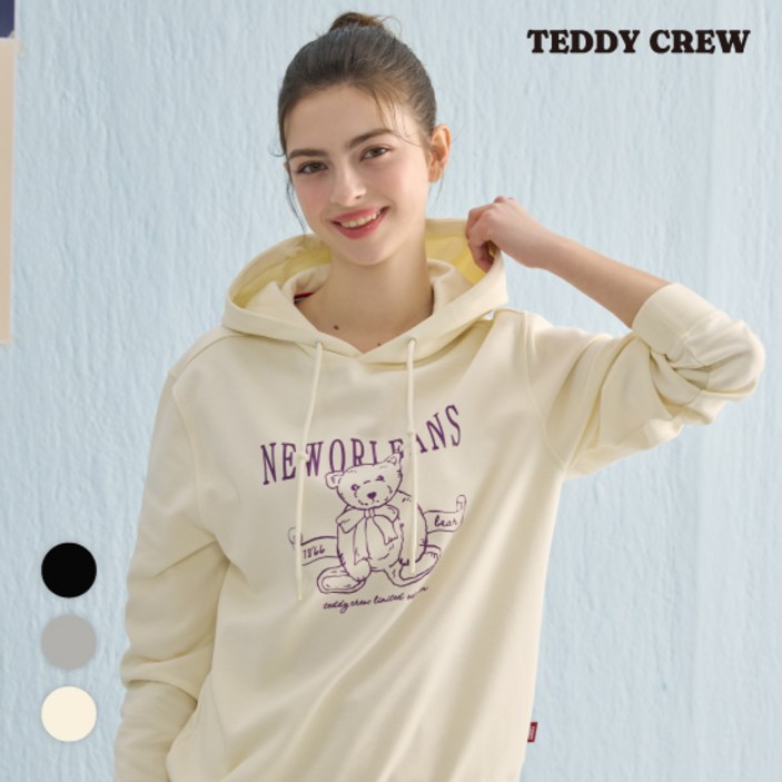 테디크루 여성 봄가을 간절기 데일리 그래픽 후드티 1종 (TH31W-1)