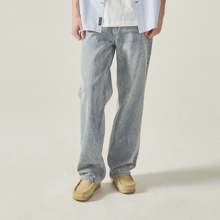 후아유 남녀공용 와이드 데님M 청바지  WHTJF2311M