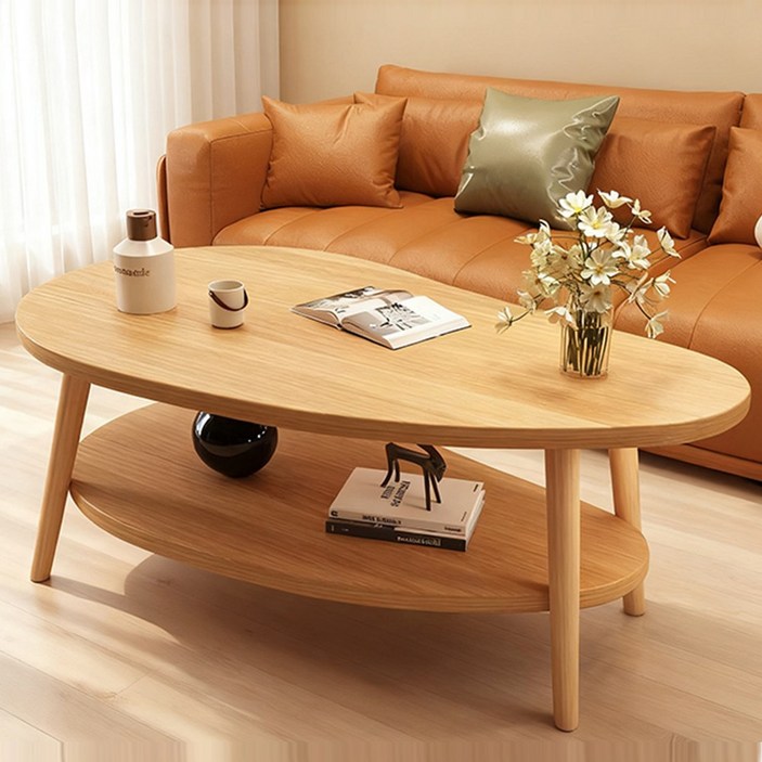 하루꿈 선반형 거실 소파 테이블 비정형 탁자 보조 테이블