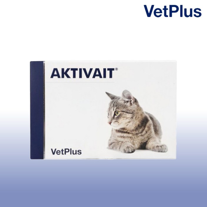 벳플러스 액티베이트 캣 60캡슐  고양이 두뇌영양공급  항산화제