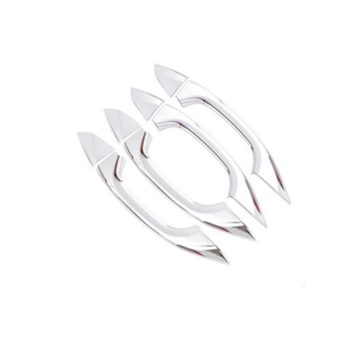 CS 아우디 신형 A6 A7 A8 호환 도어캐치 커버 카본 크롬 커버 몰딩 악세서리