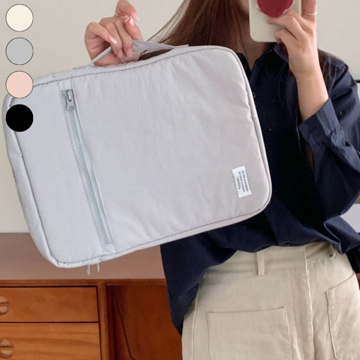 베르모어 태블릿 노트북 파우치 10인치 11인치 12인치 13인치 손잡이 휴대용 가방 케이스