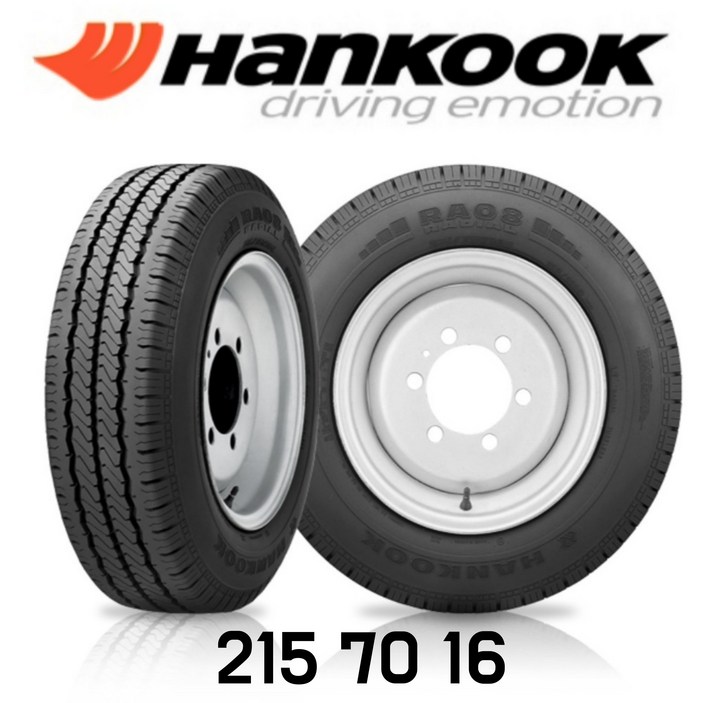 한국타이어215 70 16 RADIAL RA08 2157016 6pr 화물차 앞타이어 스타렉스 스타리아, 1개