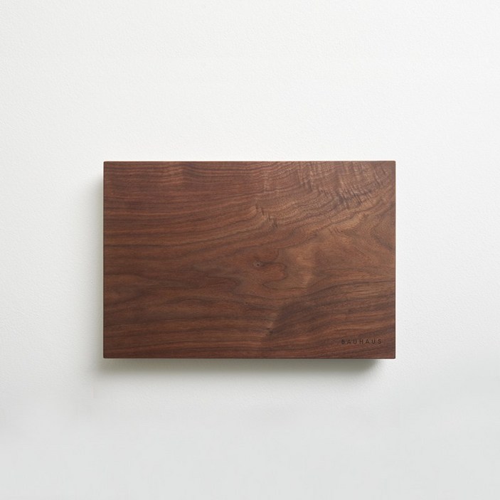 흑백요리사 [바우하우스] 북미산 호두나무 도마 모던 4025 중 통원목 월넛도마+받침대증정