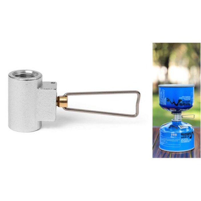 에어 원터치 쉘터 도킹 캠핑 텐트 캠핑용 플랫롱 가스 실린더 어댑터 탱크 팽창 밸브 야외 스토브 액세서리