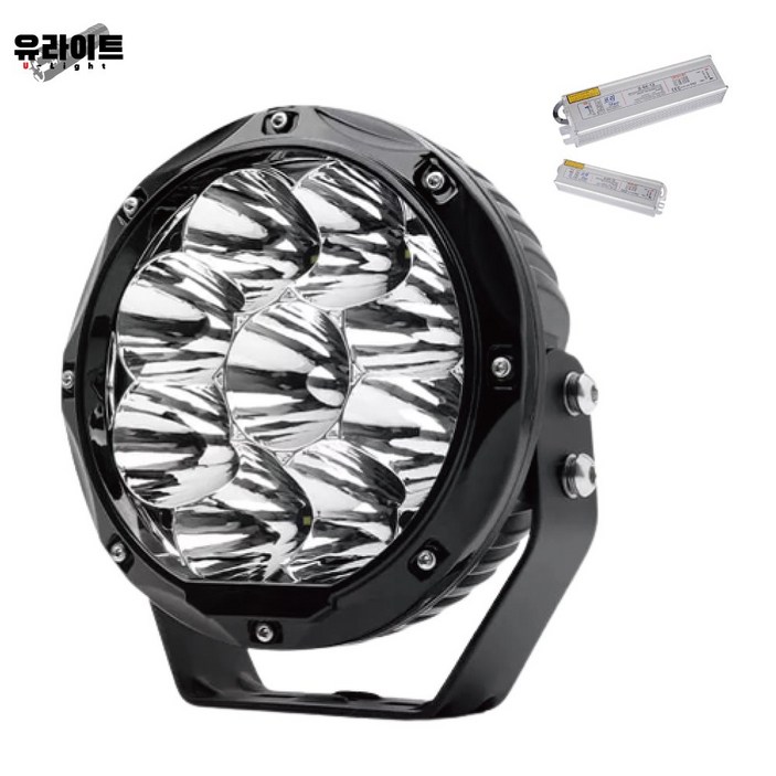 LSG90 LED 써치라이트 90W 작업등 차량용 선박용 DC 12V 24V 13000루멘, 1개